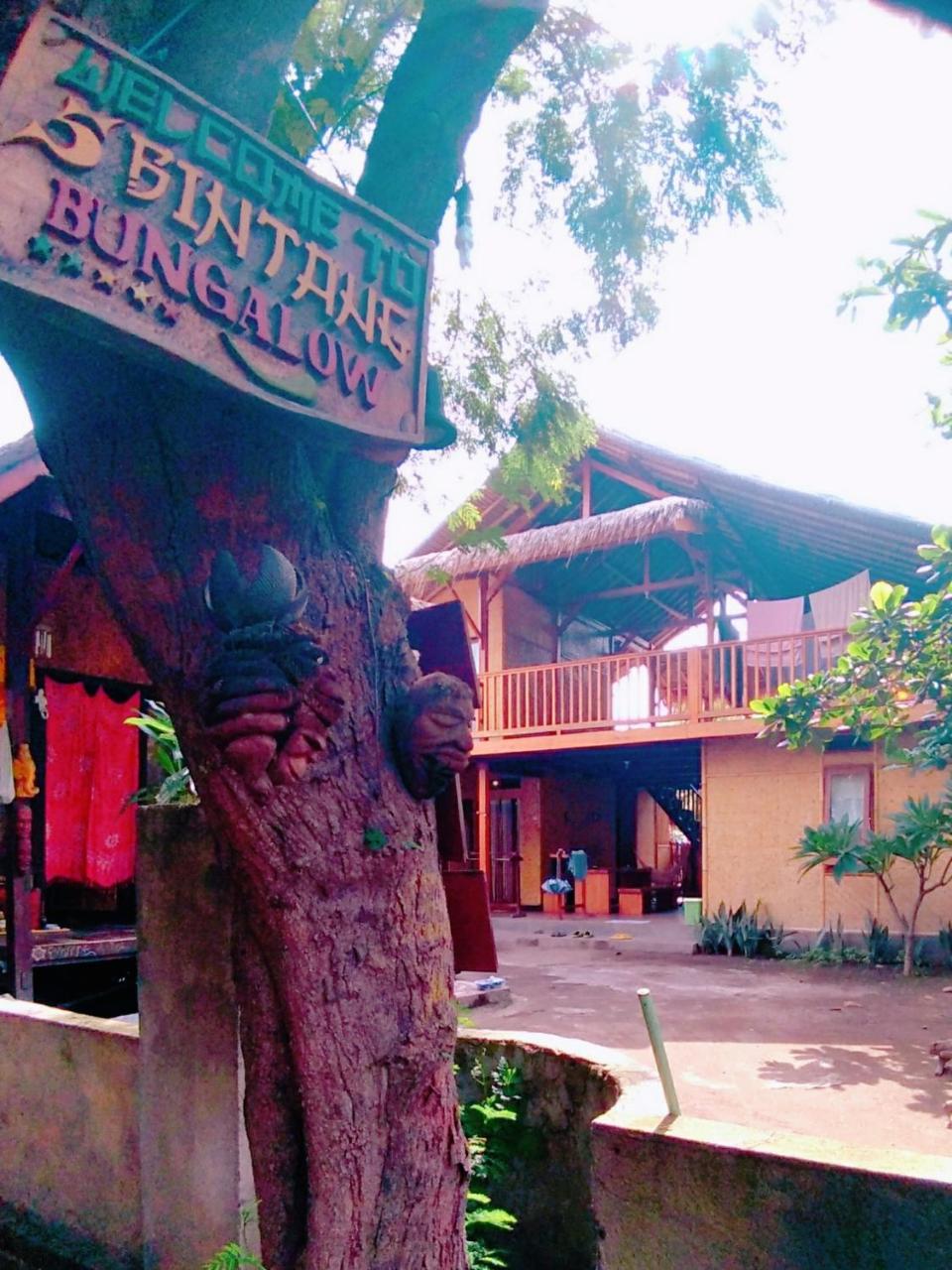 Lima Bintang Hotel Gili Trawangan Kültér fotó